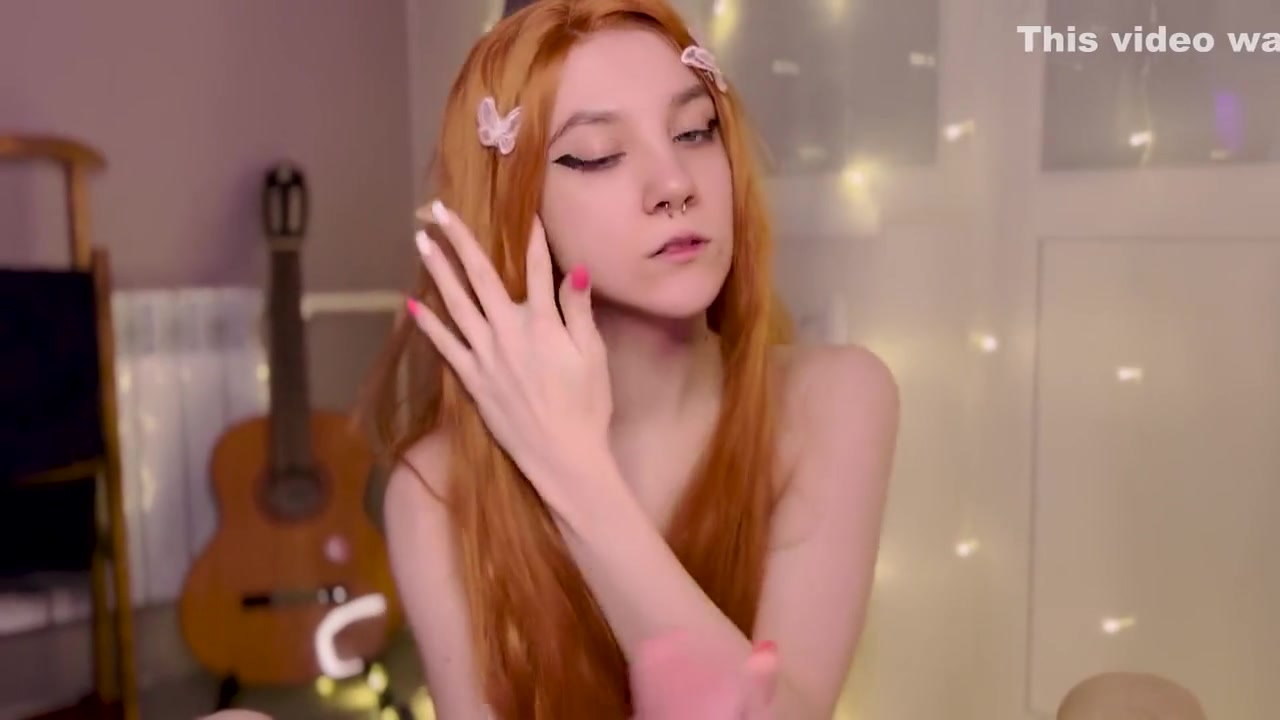 Red Hair Sexy Elf Girl Sucked My Dick And Get A Cumshot On Her Face 4k