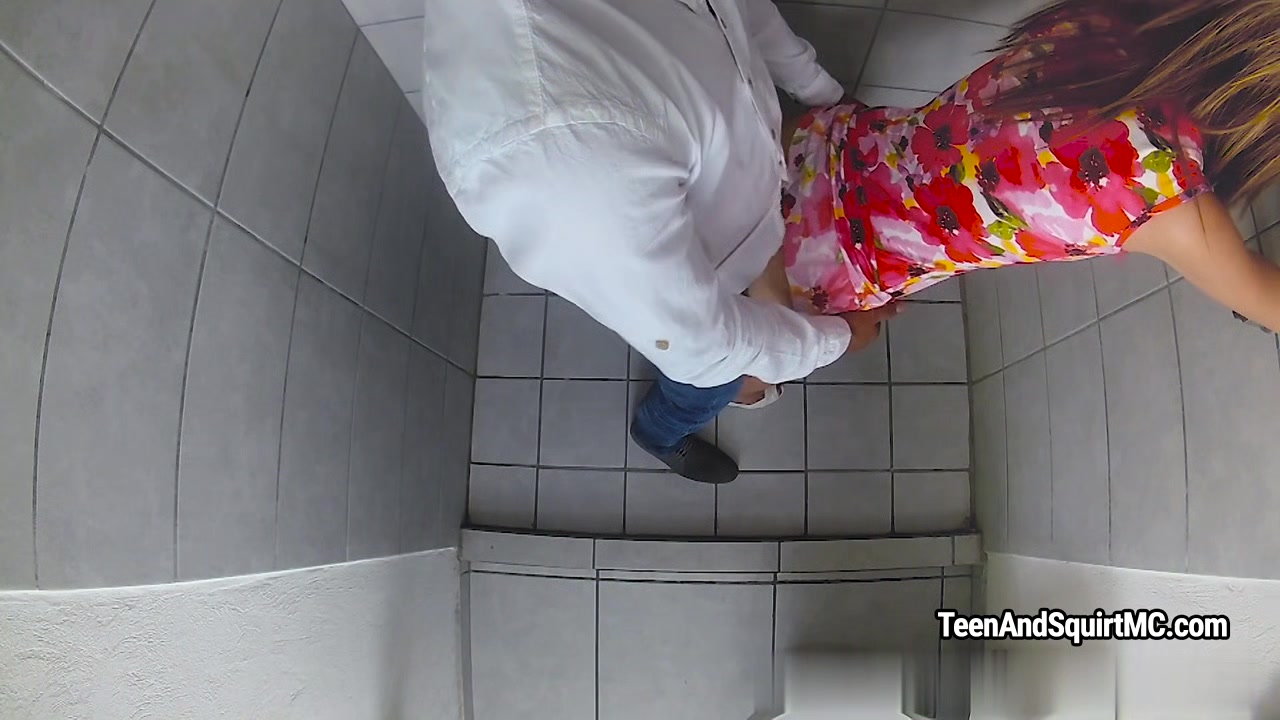 TeenAndSquirt - Friend's Bathroom