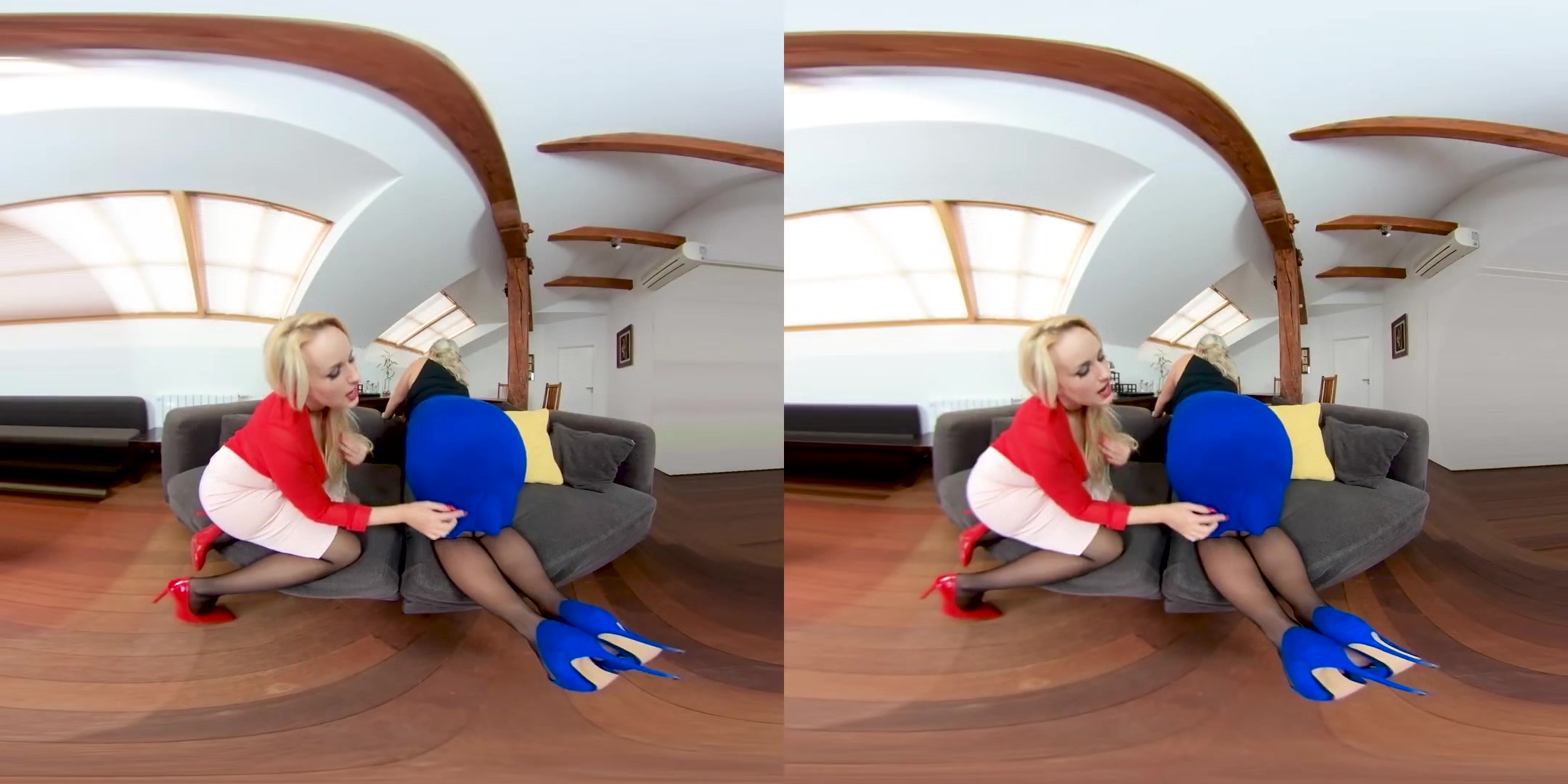 Pantylines are so sexy starring Krystal Swift and Angel Wicky
