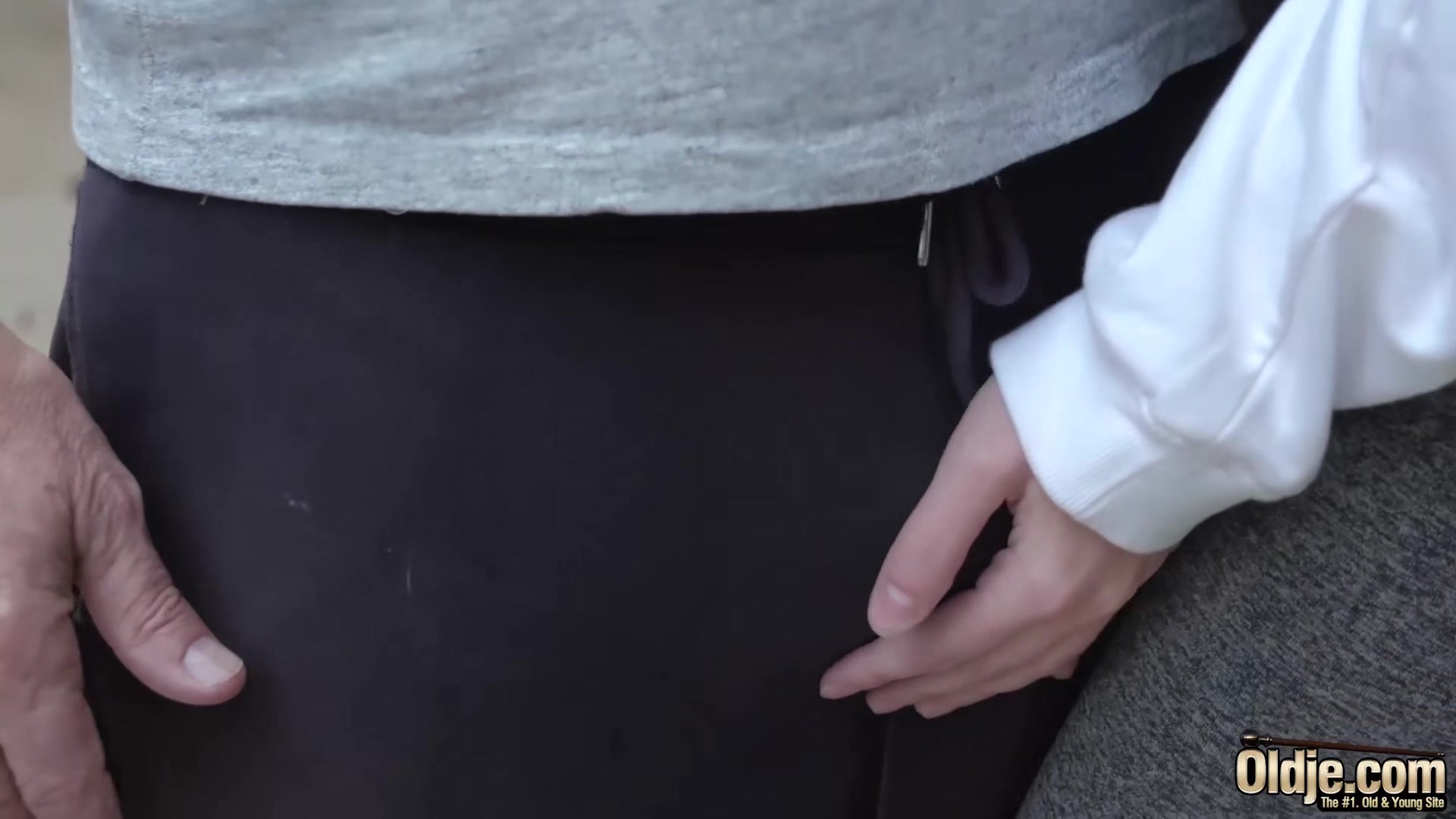 Blonde teen 18+ swallowing my cum