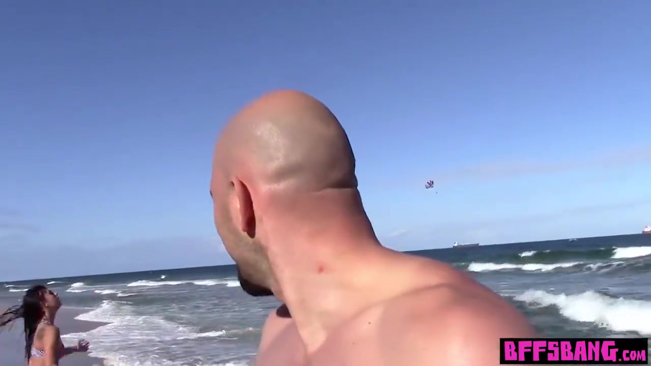 Marina Angel In Bisexual Spring Breaker teens 18+ Fuck A Guy From The Beach