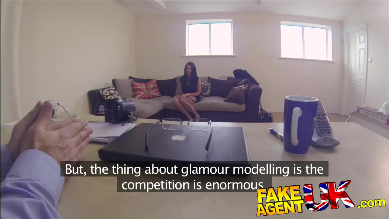 FakeAgentUK Face full of spunk for glamour girl wannabe