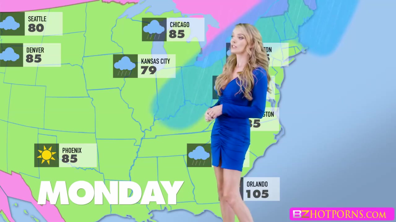 Weather Girl Jane Fucked By The Camera Man With A Huge