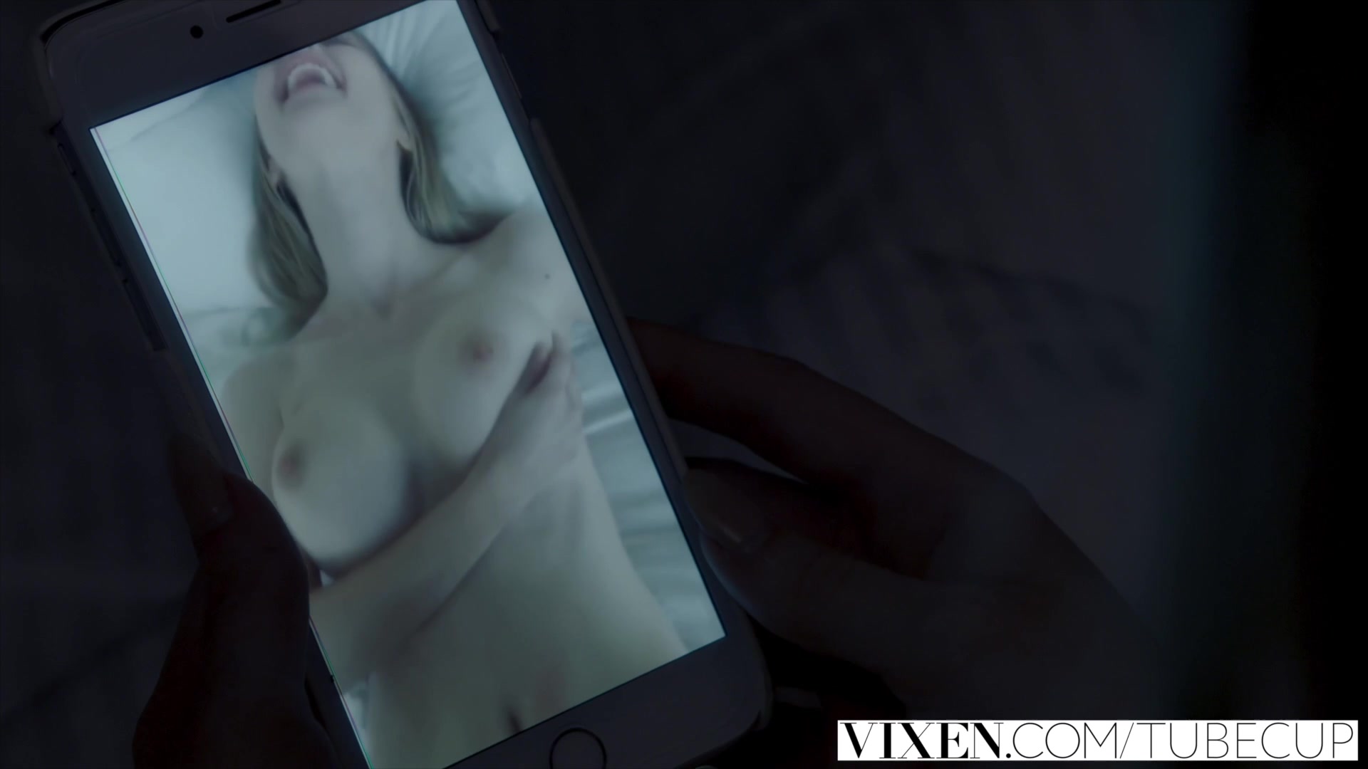VIXEN Hot Blonde teen 18+ Gets Caught Cheating On Tape