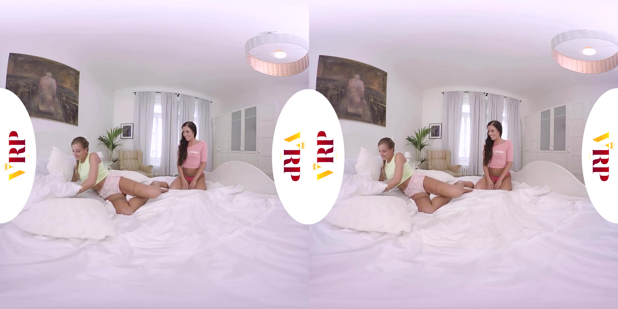 Silvia Dellai & Eveline Dellai in My Stepsister's Fantasy - VRPFilms