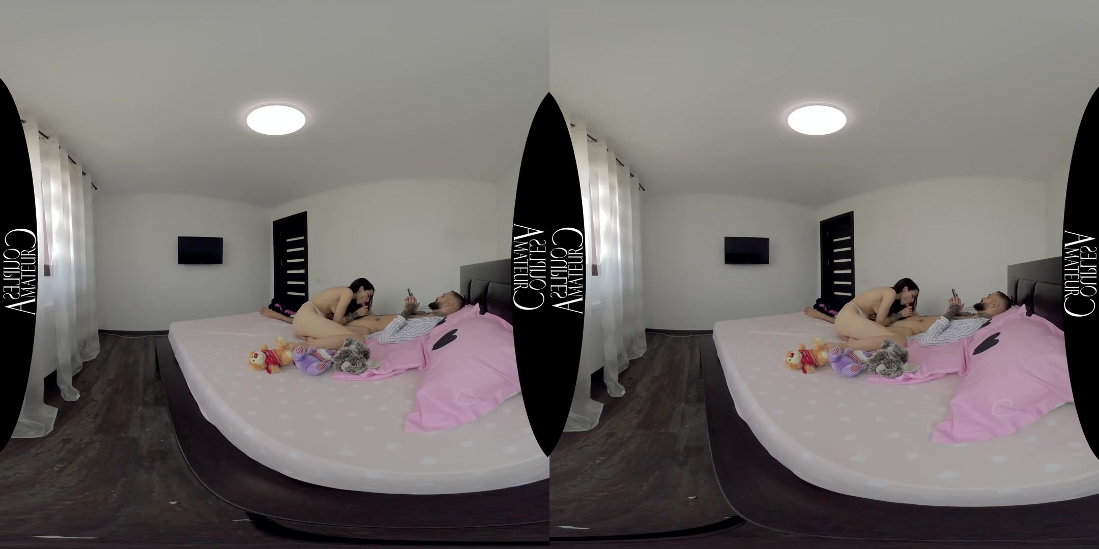 Horny Stepdaughter Wants To Feel Her Stepfather's Cock - AmateurCouplesVR