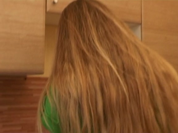 Non-Professional movie scene sex in the kitchen and living room explosion