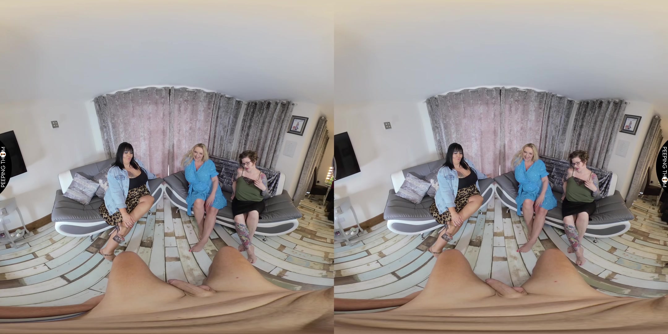 Goldie Cocks And The Three Milfs - PeepingThom