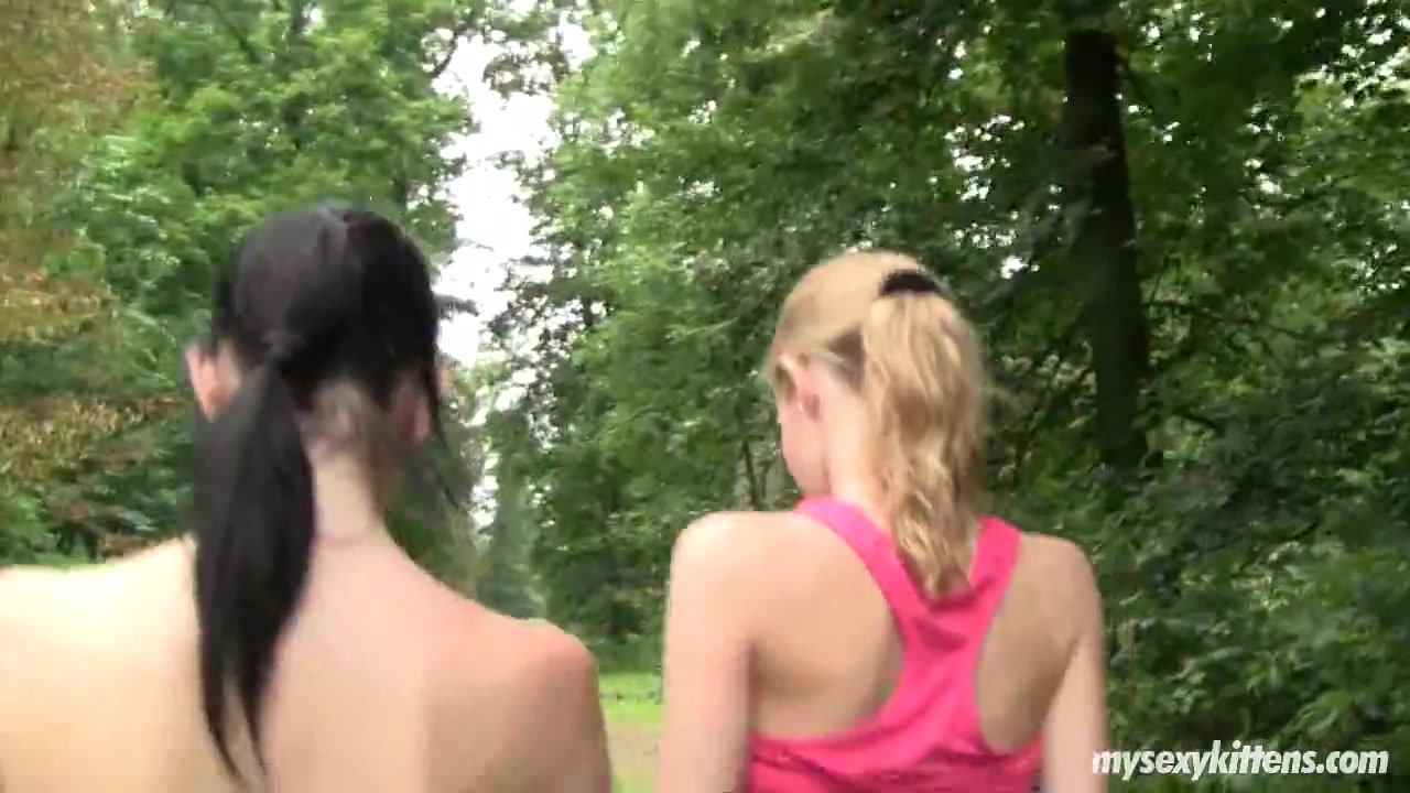 Lesbian teens 18+ Angel and Judy masturbating