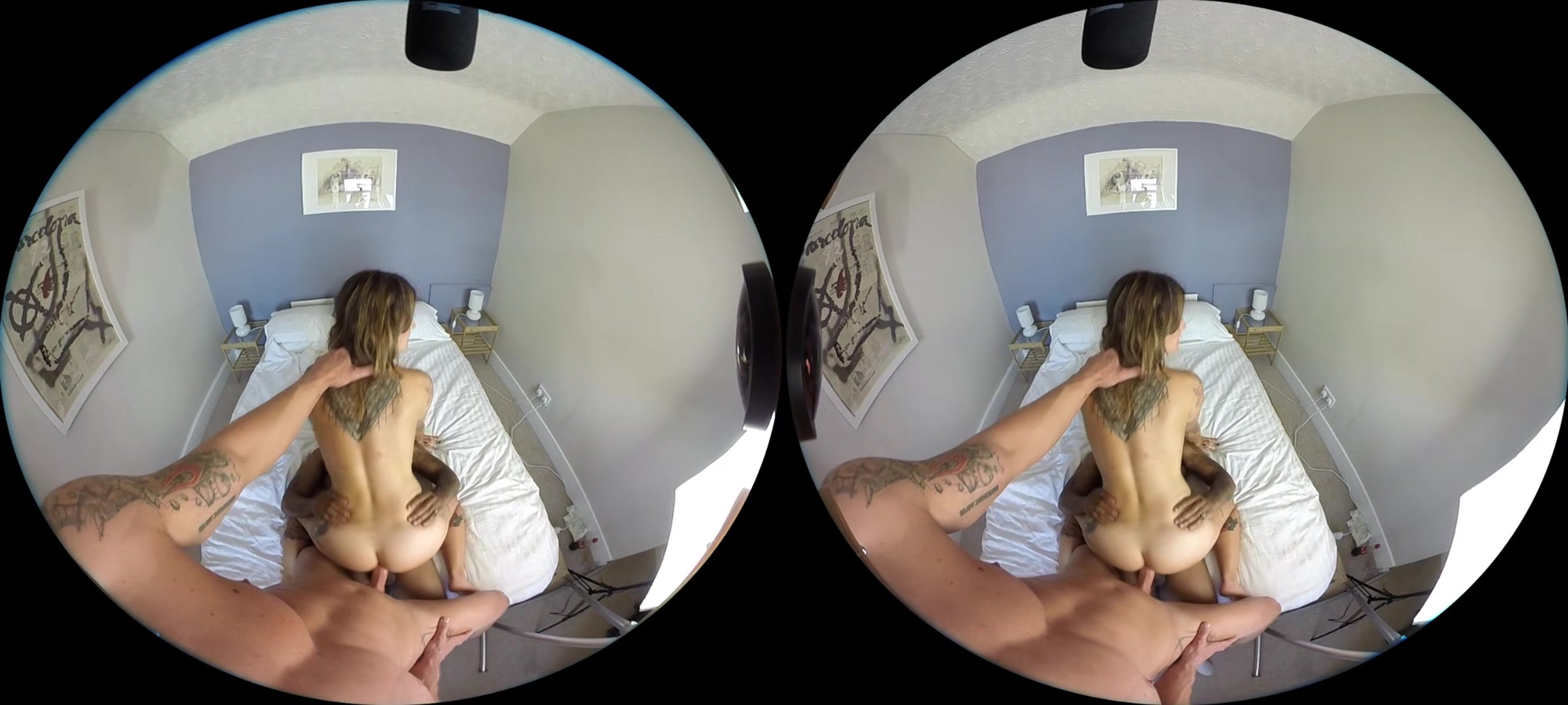Dp Adreena Winters With Dru Hermes Frmo The Perspective Of Luke Hardy; Mfm Interracial Threesome