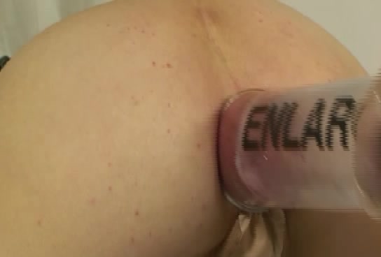 Gapping my ass to the point of torture