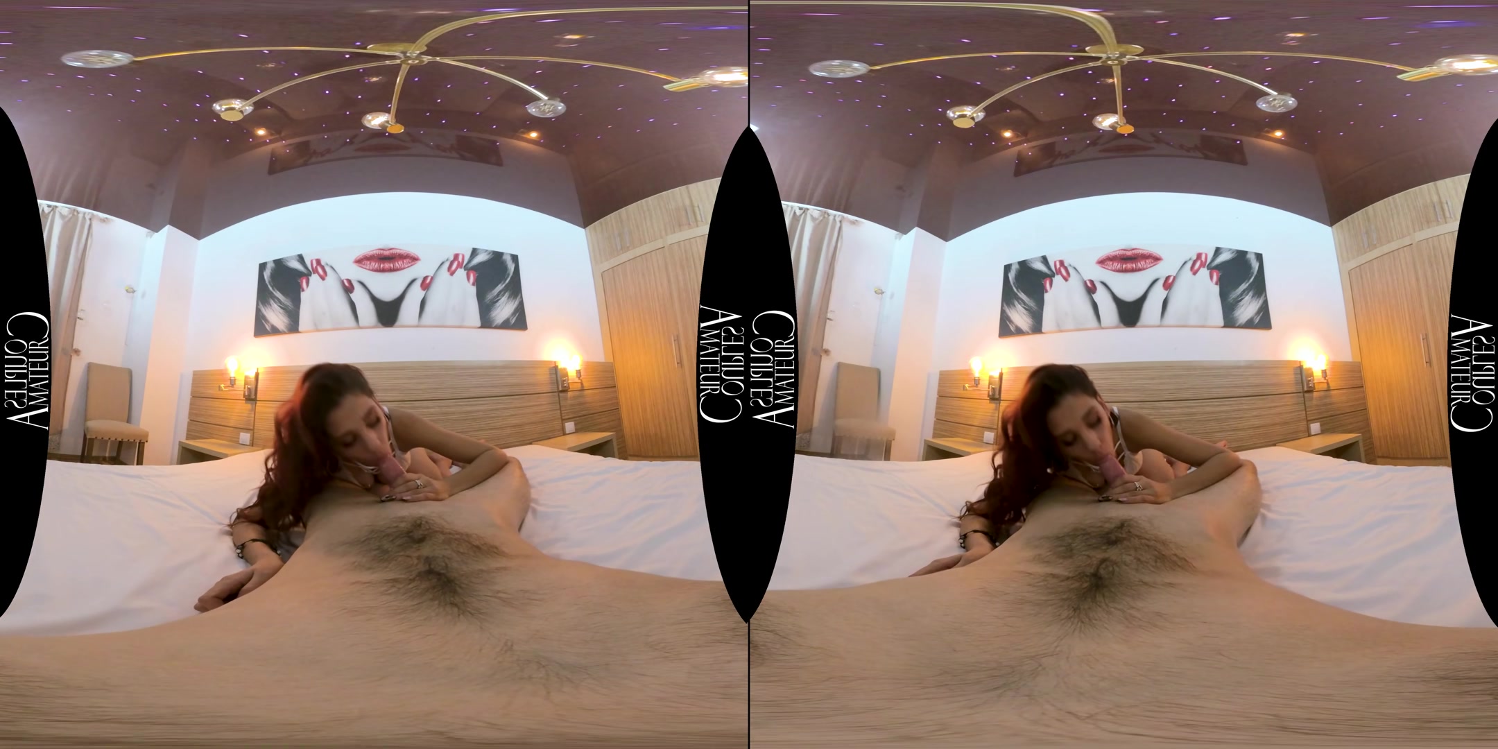 Horny And Shy Exercising Her Sexy Moves - AmateurCouplesVR