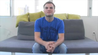 GayCastings twink gapes his hole at gay porn casting