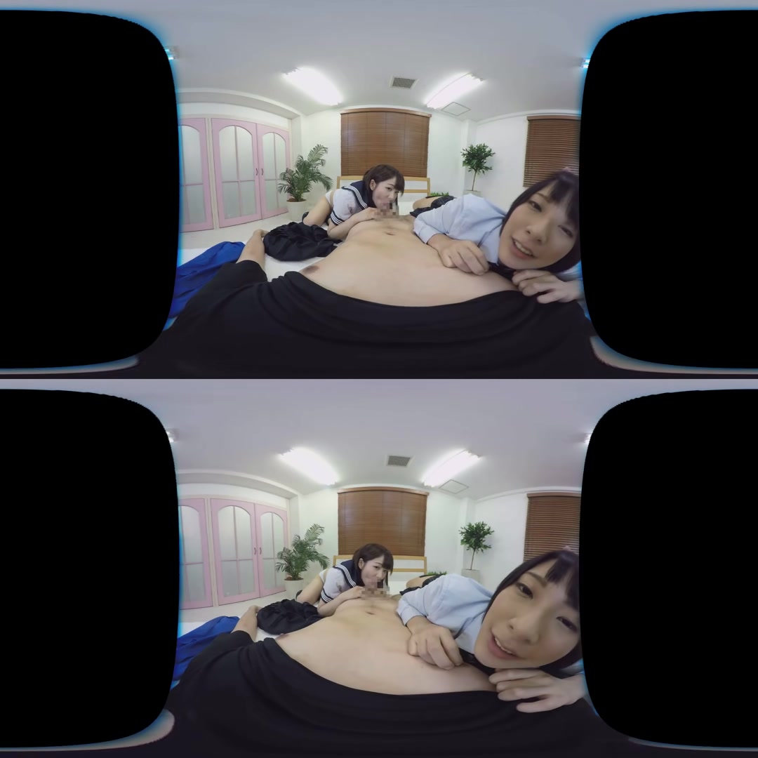Yuri Shinomiya and Miku Abeno - schoolgirls 18+' Virtual Health Lesson - WOW!