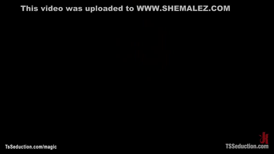 Busty Shemale Fucks Bound Latin Guy 5 Min
