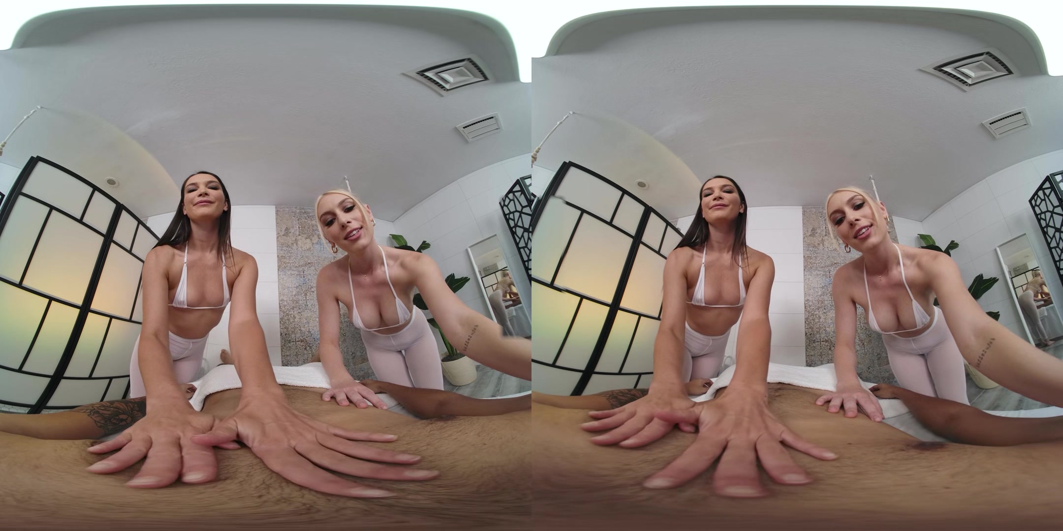 Oiled Babes: Kay Lovely and Katrina Colt