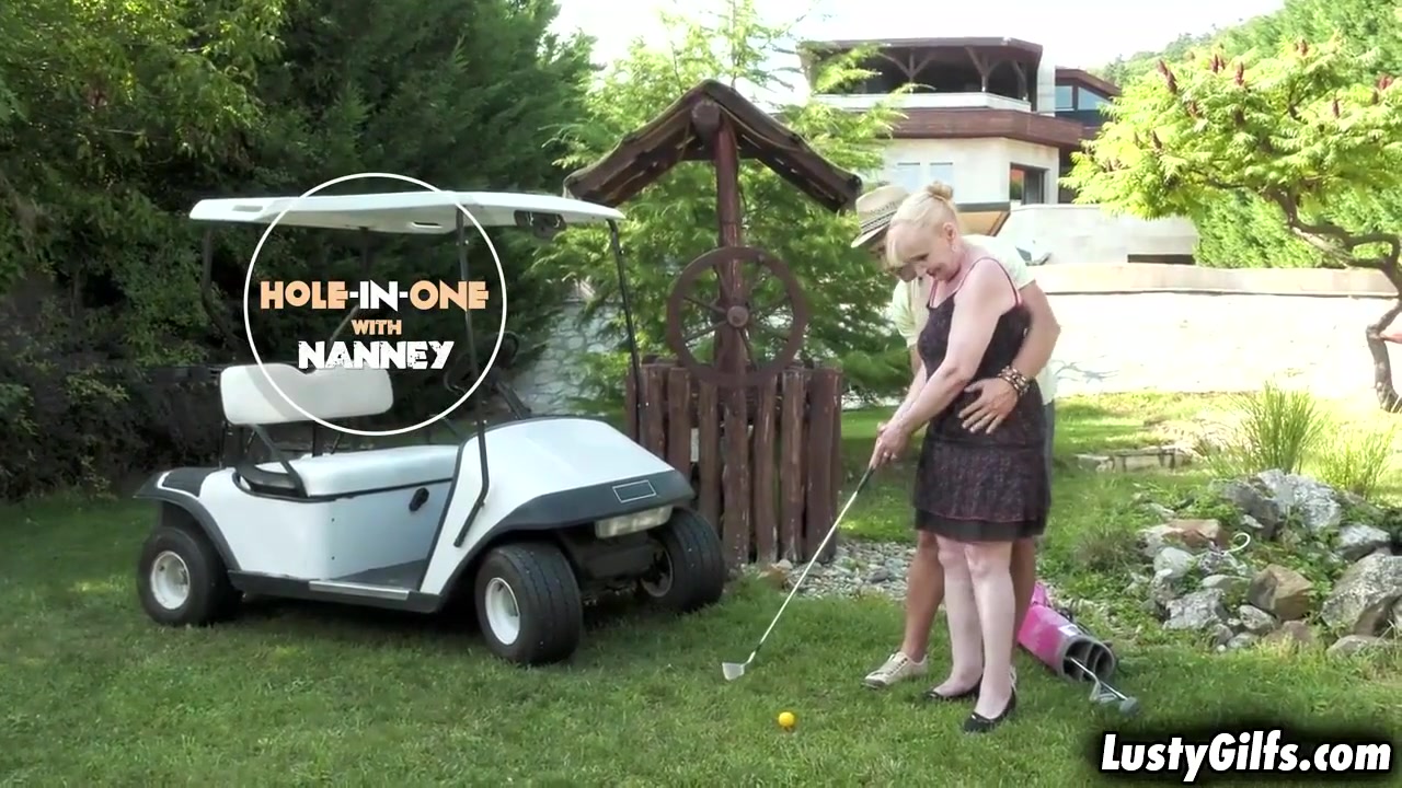 Granny Nanney Moans Of Intense Pleasure As The Studs Po