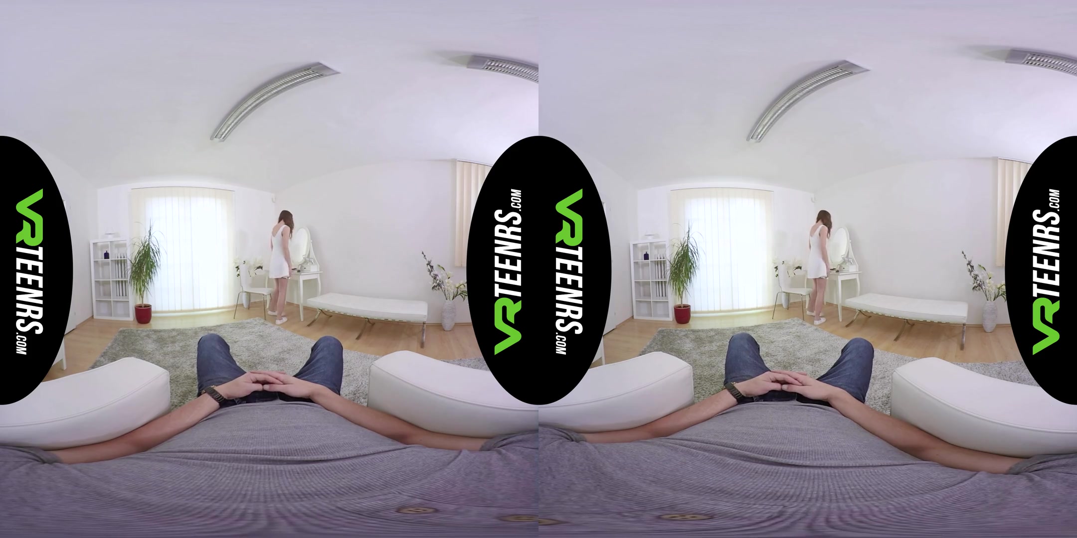 Rebeka Ruby in Lovely teen 18+ Fucked By 2 Cocks VR - VRTeenrs