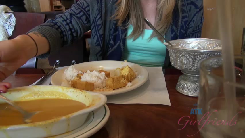 ATKGirlfriends video: virtual date with blonde Karla Kush