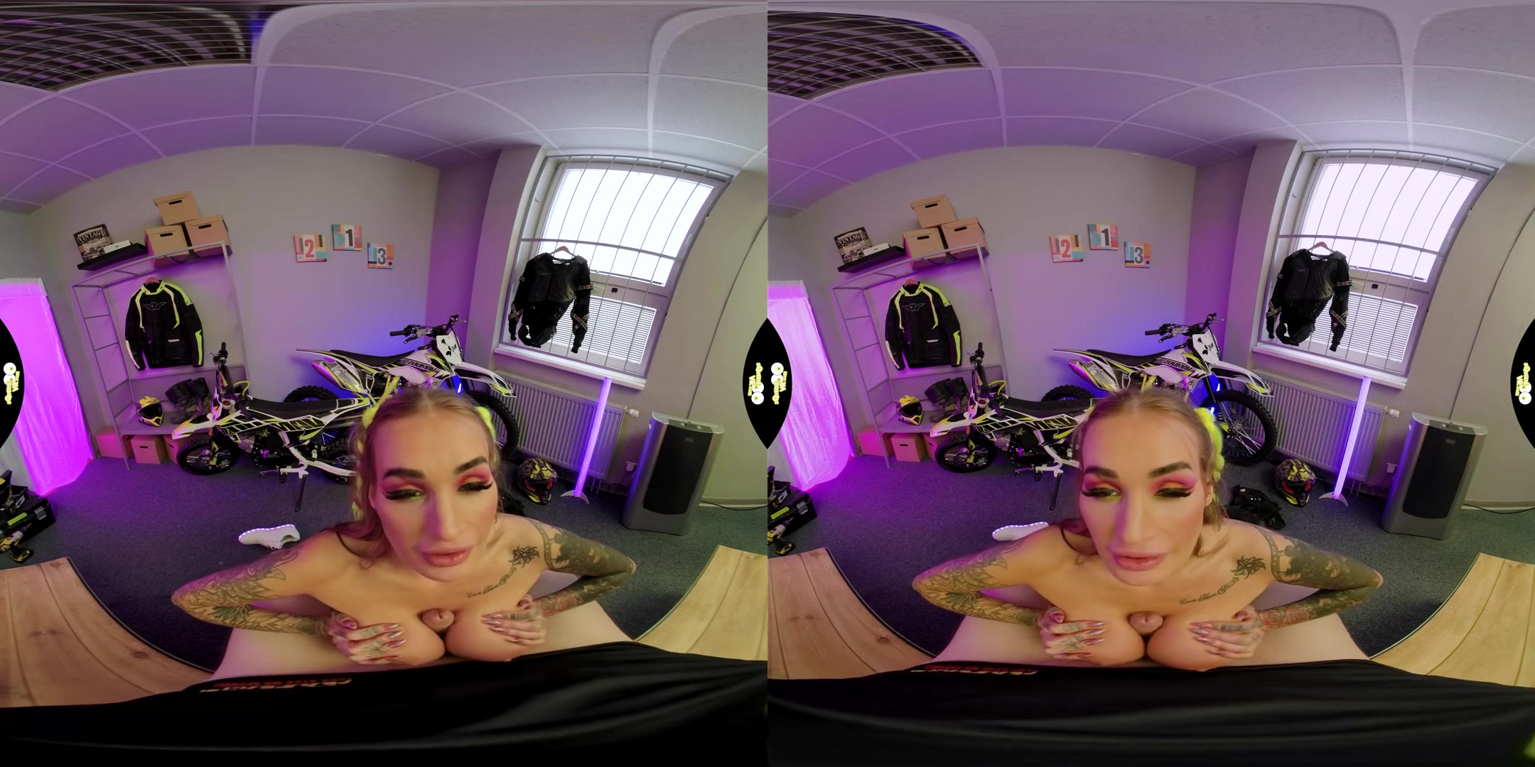 Motorbike or Sex? - Big Tits Virtual Girlfriend Daisy Lee