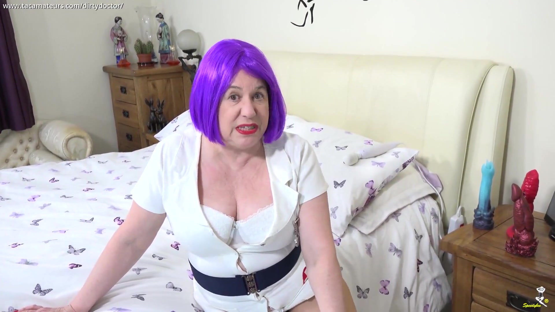 Trisha The Space Alien 3 - Silicone DIldo's Pt1 - DirtyDoctor