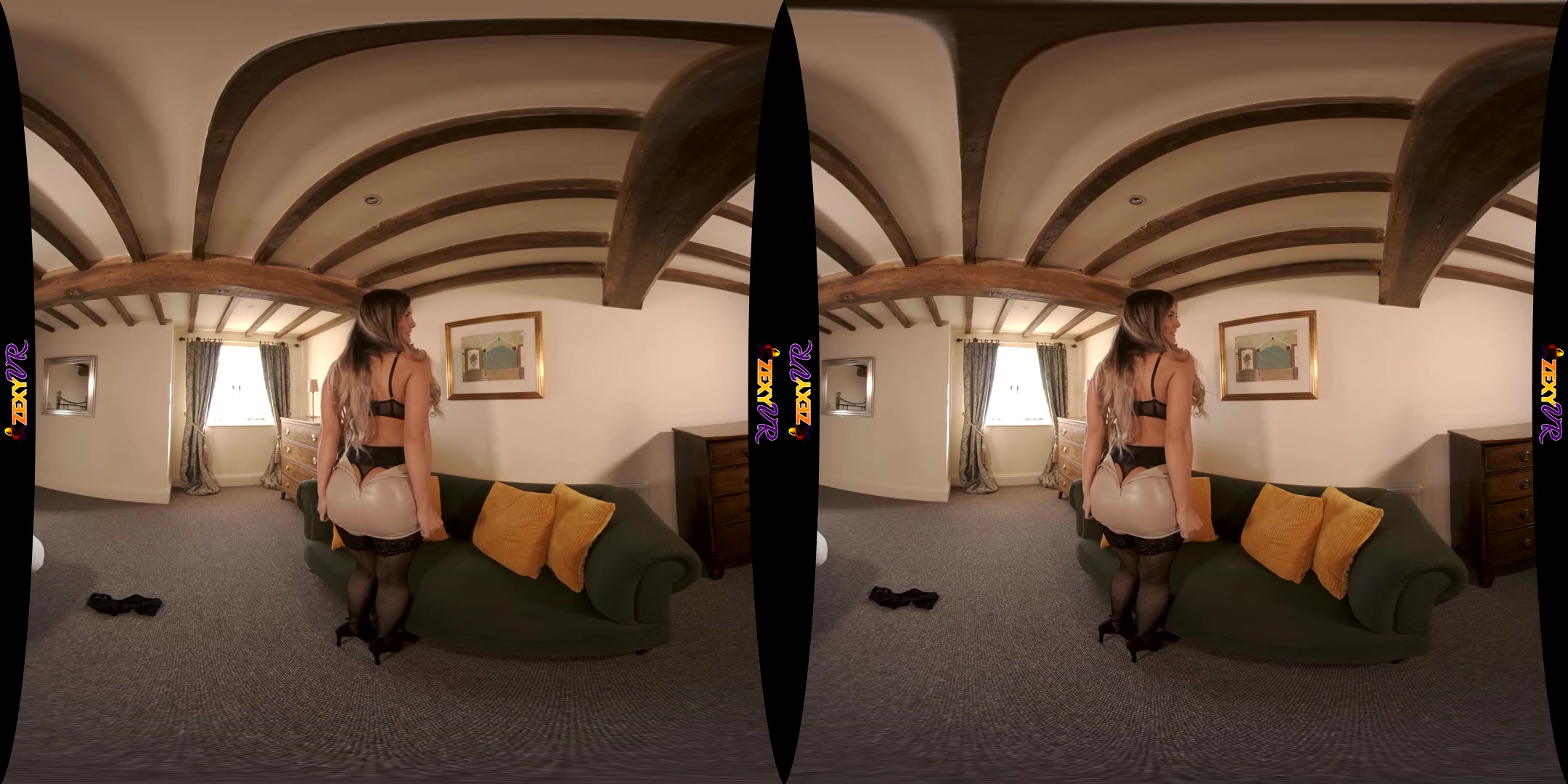 Bedroom Antics - Lingerie Striptease Small Tits