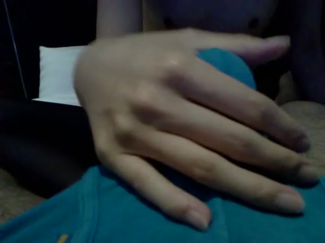 My lovely girlfriend foot-playing with my dick before sucking it