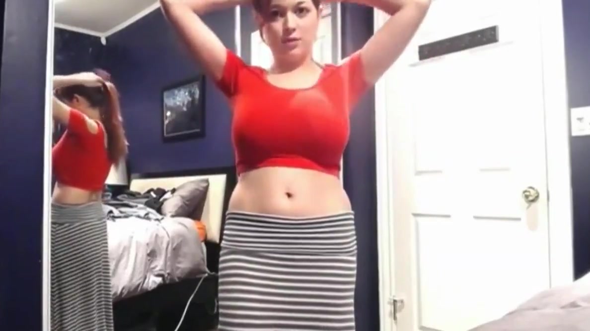 Gorgeous Redhead teen 18+ From LetsFuck.Today Flashing Her Tits