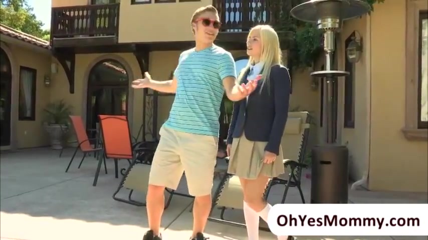 MILF Syren Demer punishes her nasty stepson and teen 18+ Jessie Volt