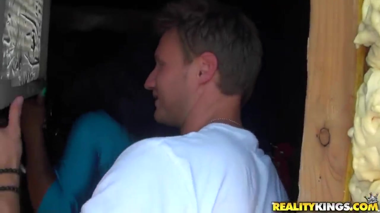 Huge tits black ebony teases young guy with lovely tits