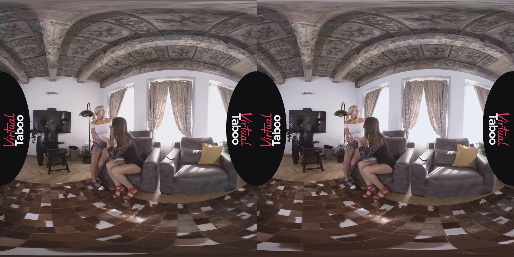 Jenifer Jane, Ria Sunn VR Porn: Mommy, Are You Sure It's A Dildo? - VirtualTaboo