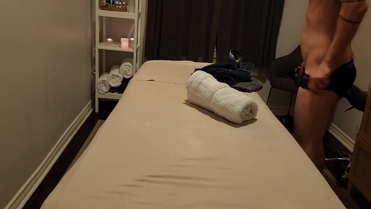 Construction Worker Gets Deepest Massage Possible From A Young Masseur