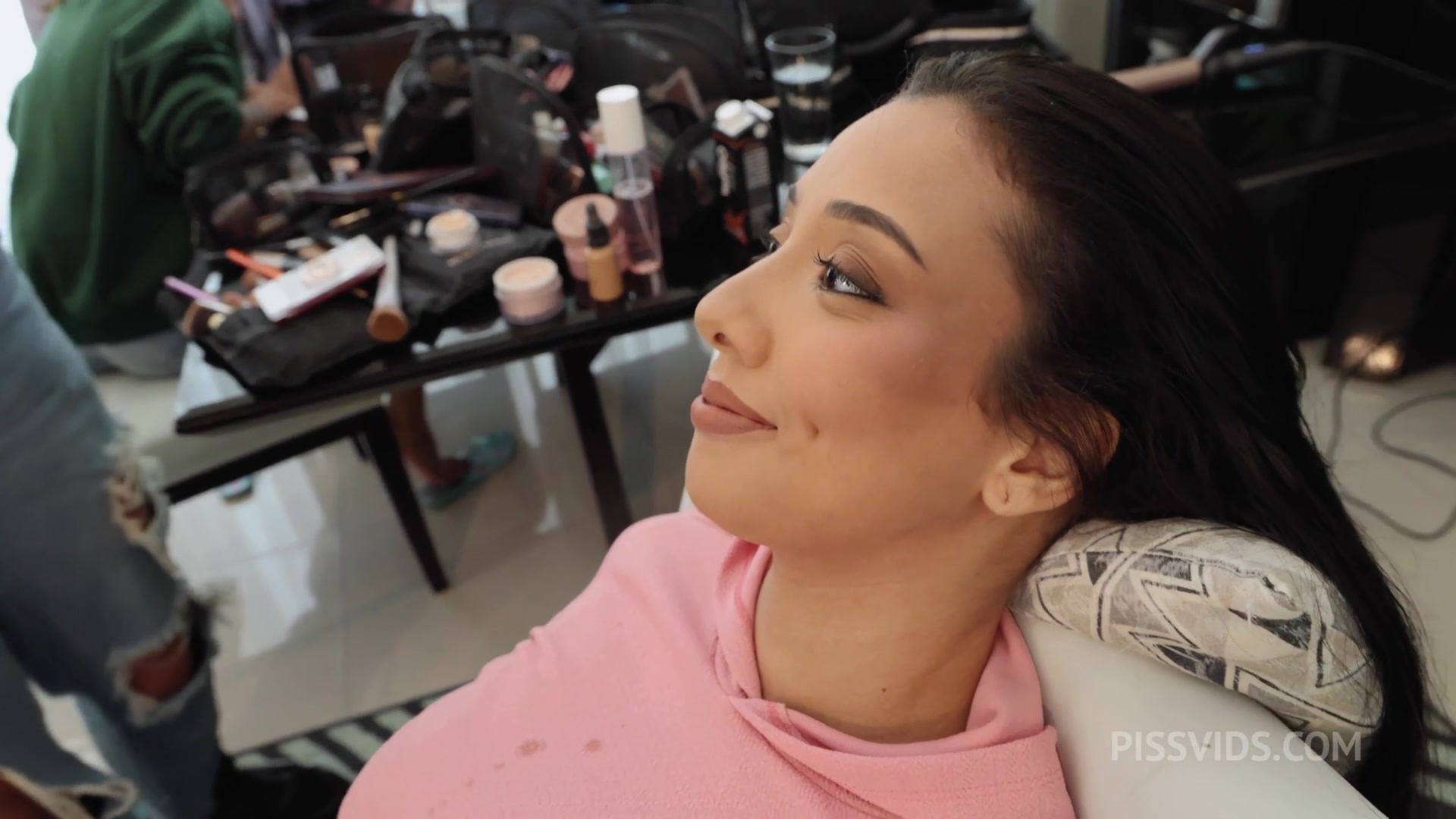 Behind the Scene from The Voluptuous Victoria Beatriz deep throat with Dap pee drink and Hot brazilian piss drinking Natasha Rios gets hardcore anal fucking with DAP 0% Pussy - PissVids