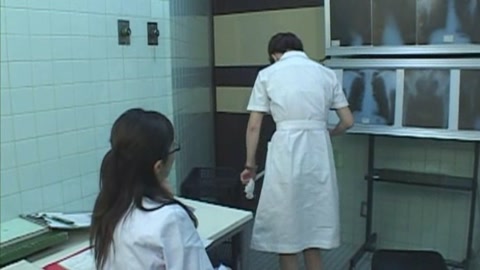 Cosplay Porn: Asians Nurses Cosplay Japanese MILF Nurse Fucked Doctors Office 1