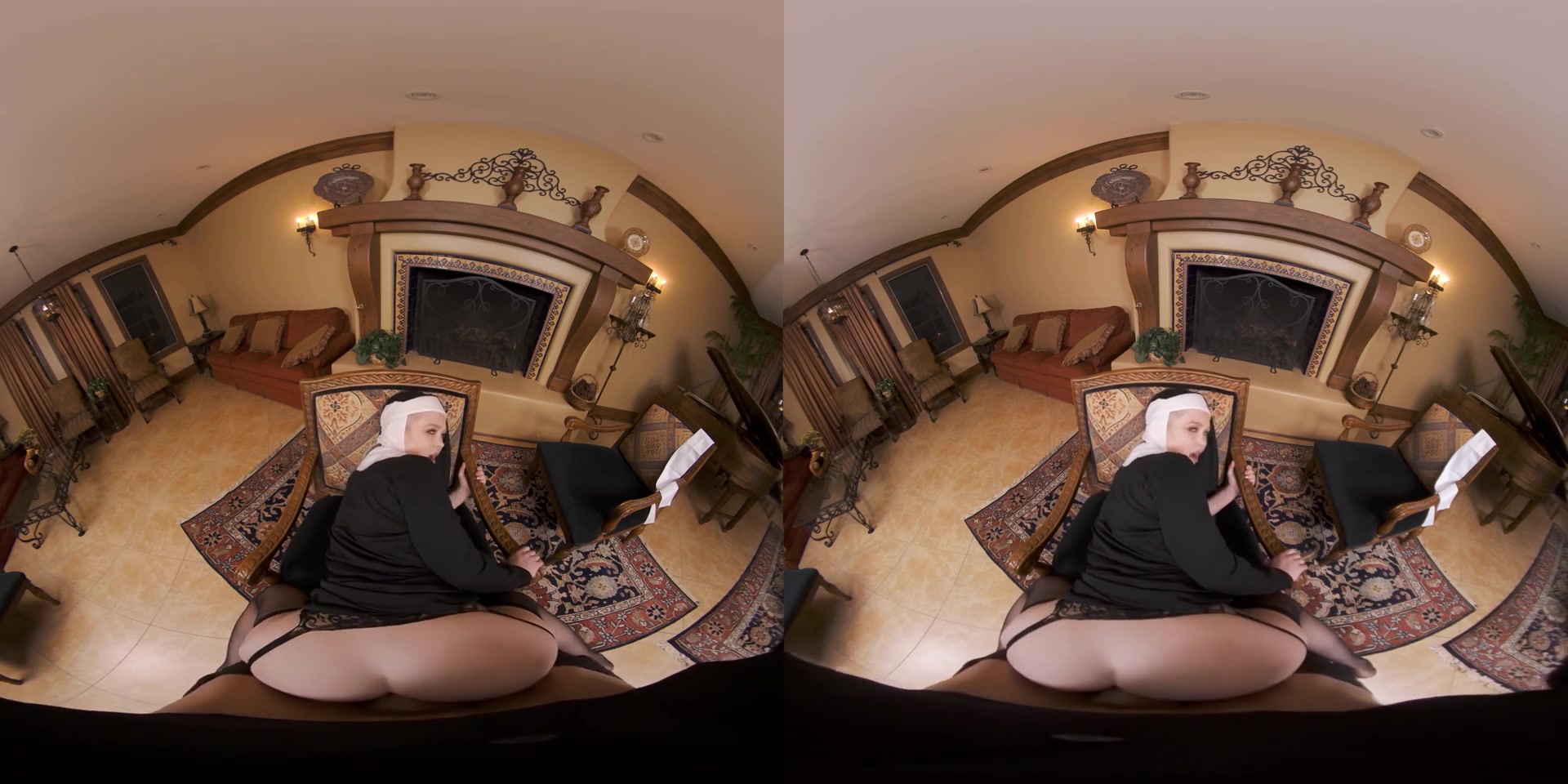 Kay Carter in The Nun VR Porn Video - VRBangers