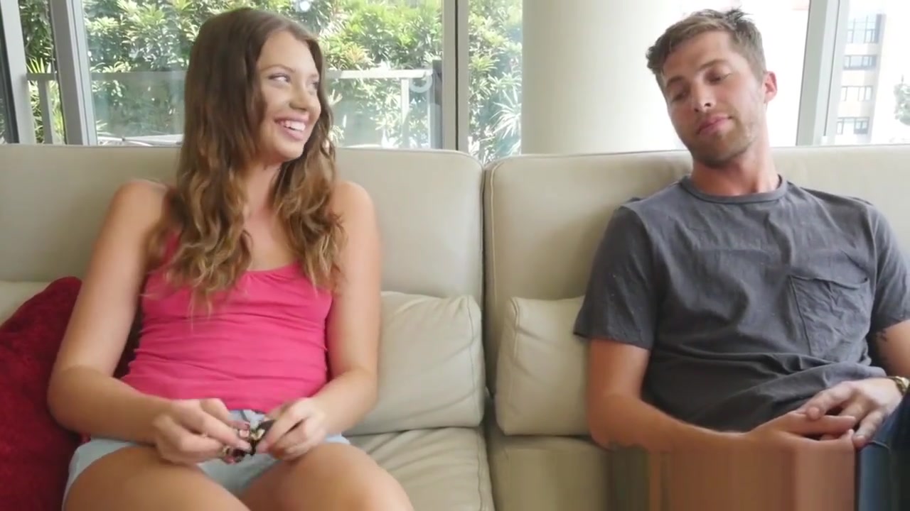 Brunette teen 18+ stepsister