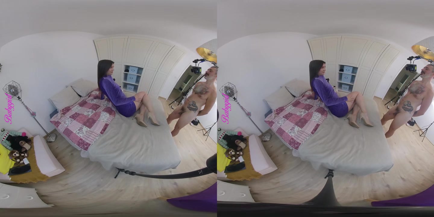 The Tall French Teen Is Back - Voyeur - perVRt