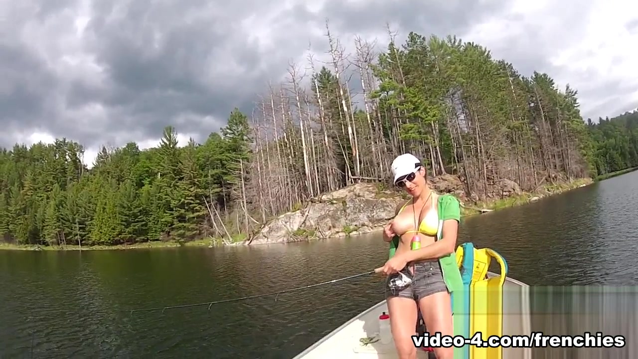 Bianca Fishing In Her Micro Bikini - KinkyFrenchies