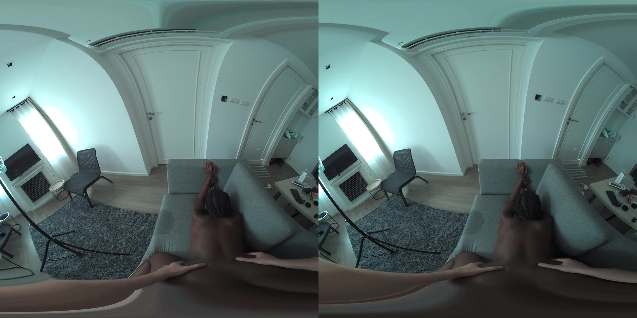 African Amateur Queen Rides White Tourist (55 Min)
