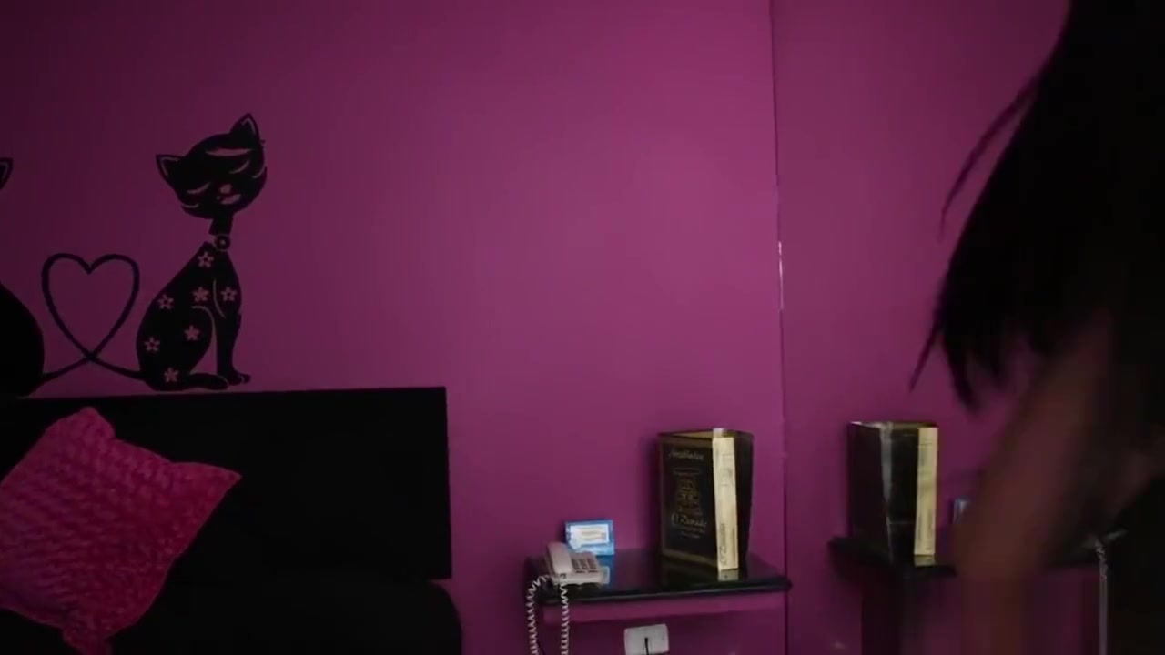 Smalltits shemale beauty filmed stripping