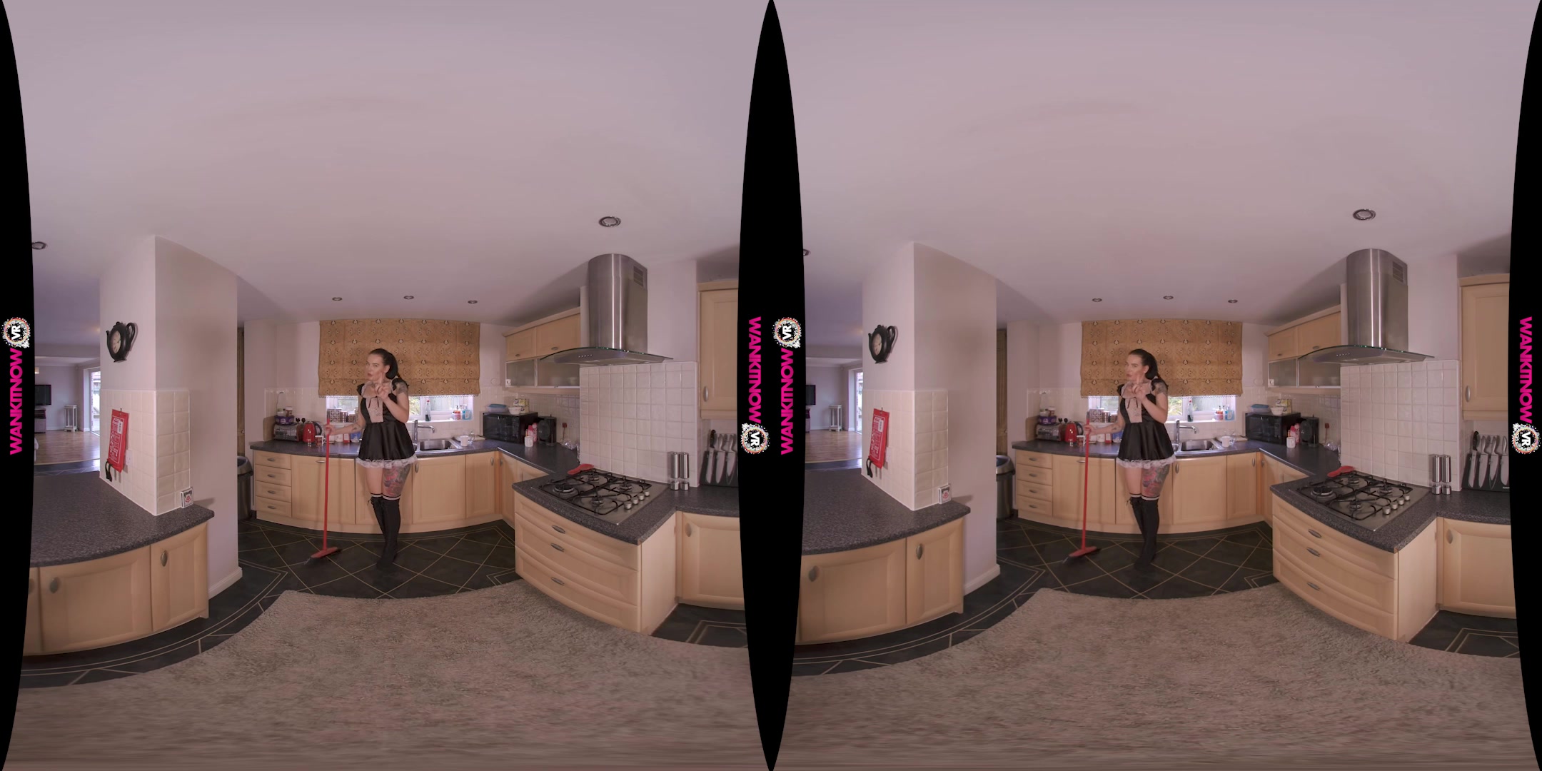 Dirty Maid featuring Keeley - WankitNowVR