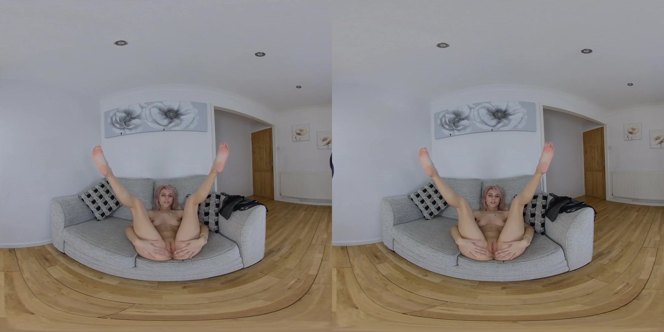 Chloe Toy, Back from the Gym! - Hot Blonde Solo Stripping and Masturbating