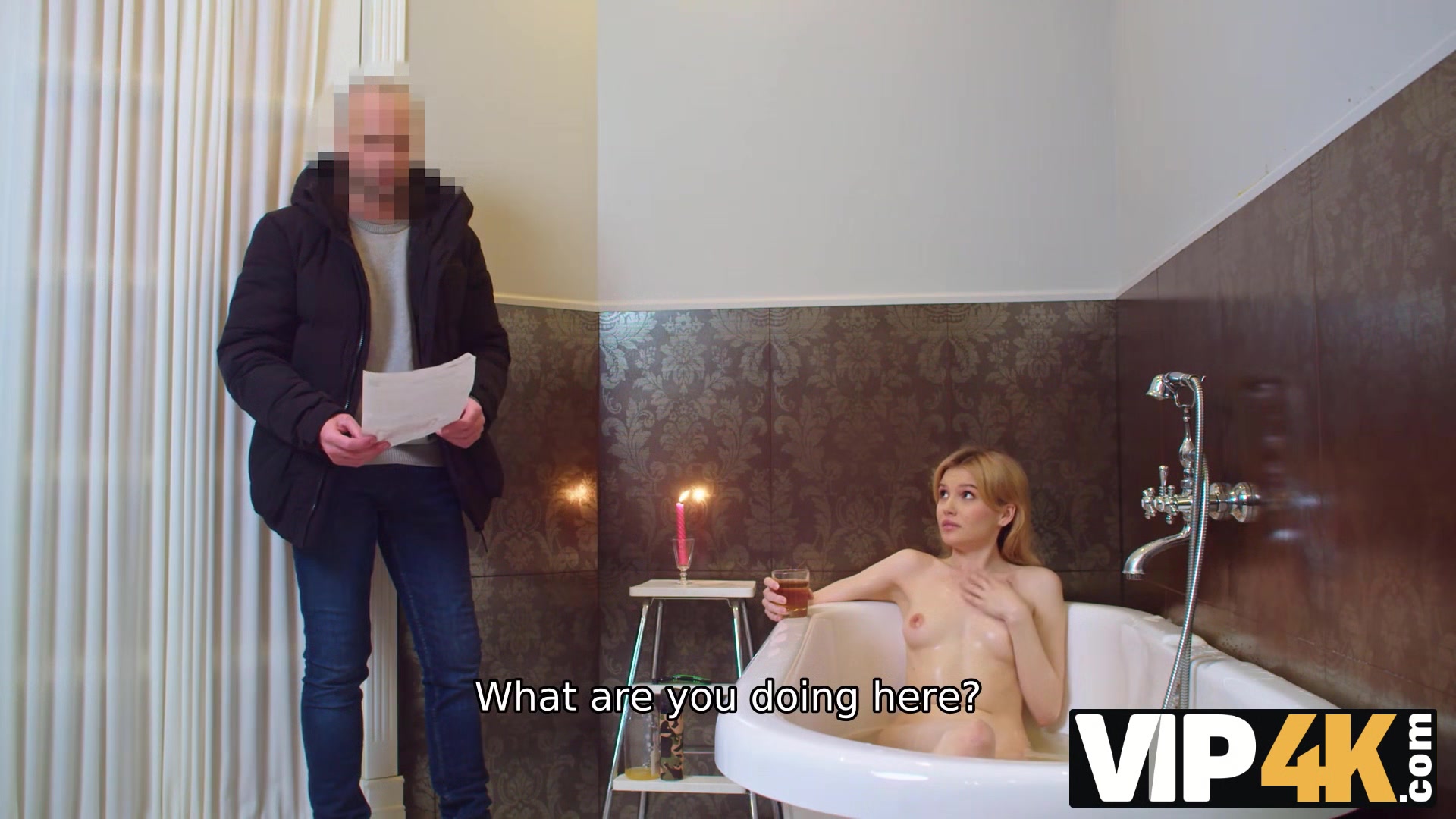 VIP4K. Bathtub Pussy Story