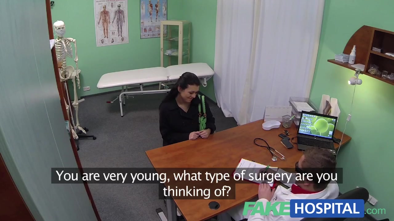 mum wanting to feel hot has her arse tongued by the doctor