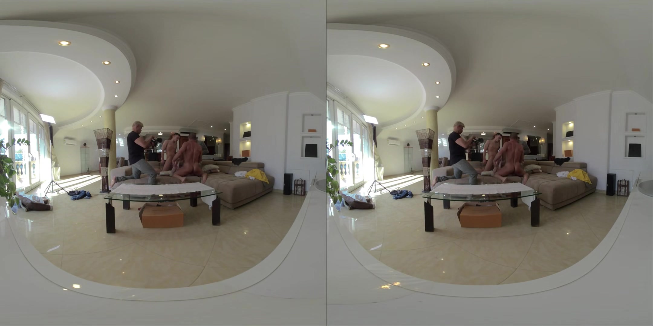 Vr Video Part Two - Tiny Spinner Trades Sports Gang For A Hardcore Gangbang
