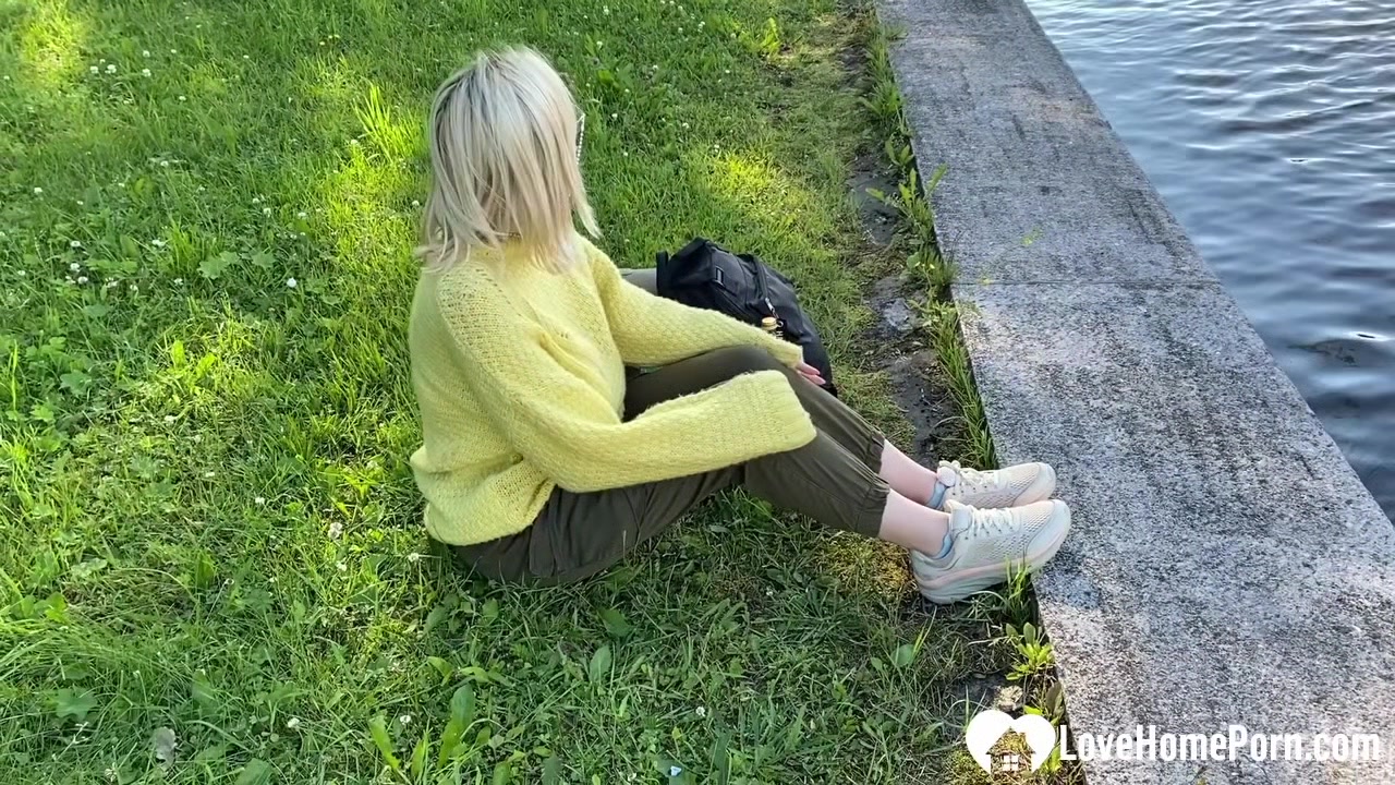 Blonde in the park wanted fresh cock
