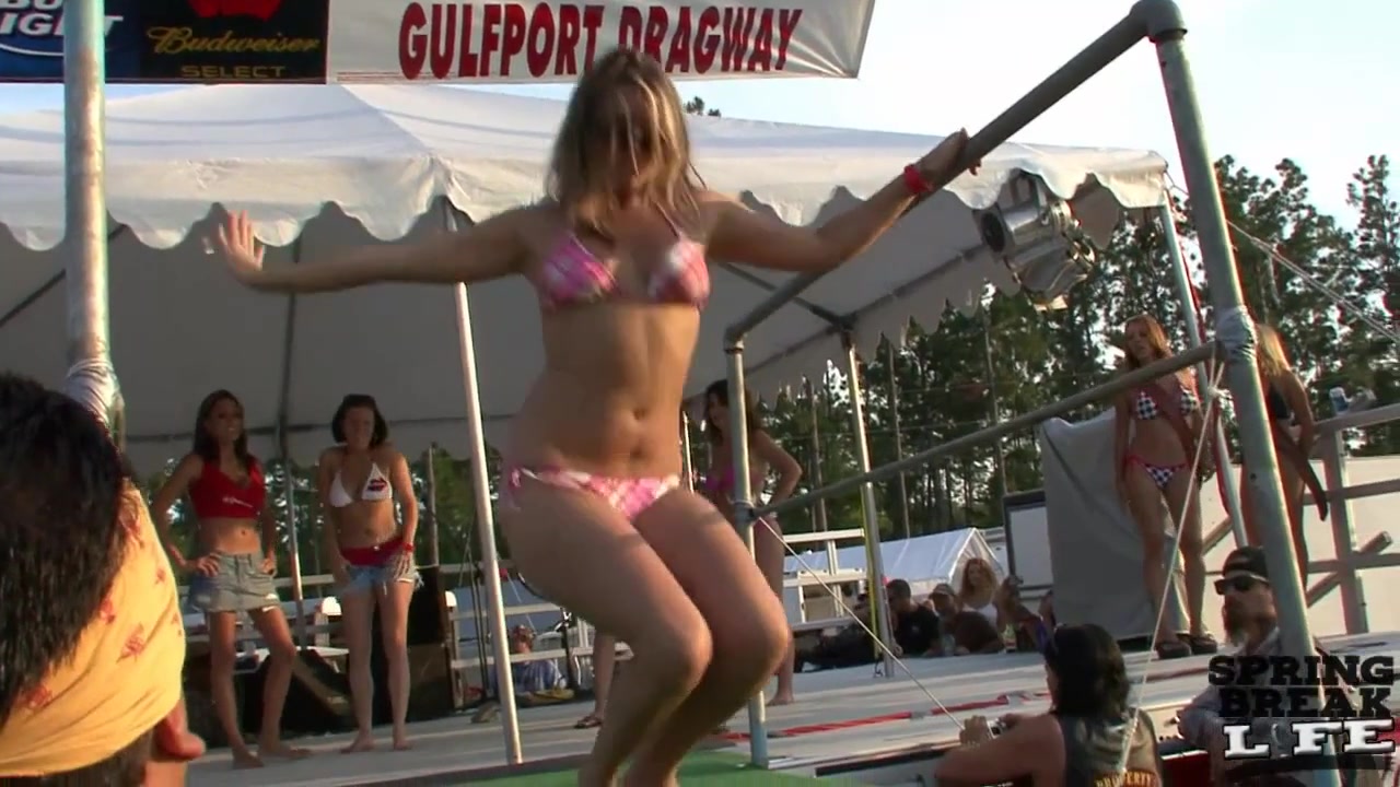 Naked Slip-n-Slide and Biker Bikini Contest - SpringBreakLife
