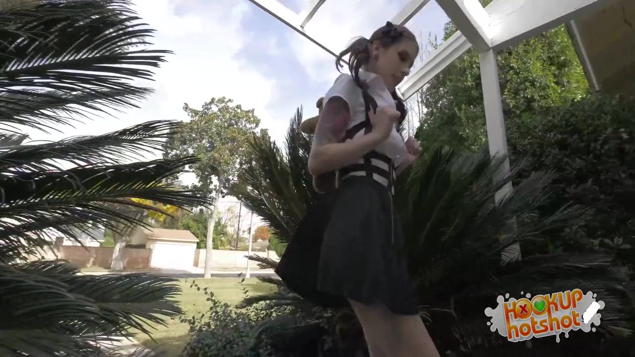 Anna De Ville - Tatted Teen 18+ Tart Treated To Tough Anal Tapping!