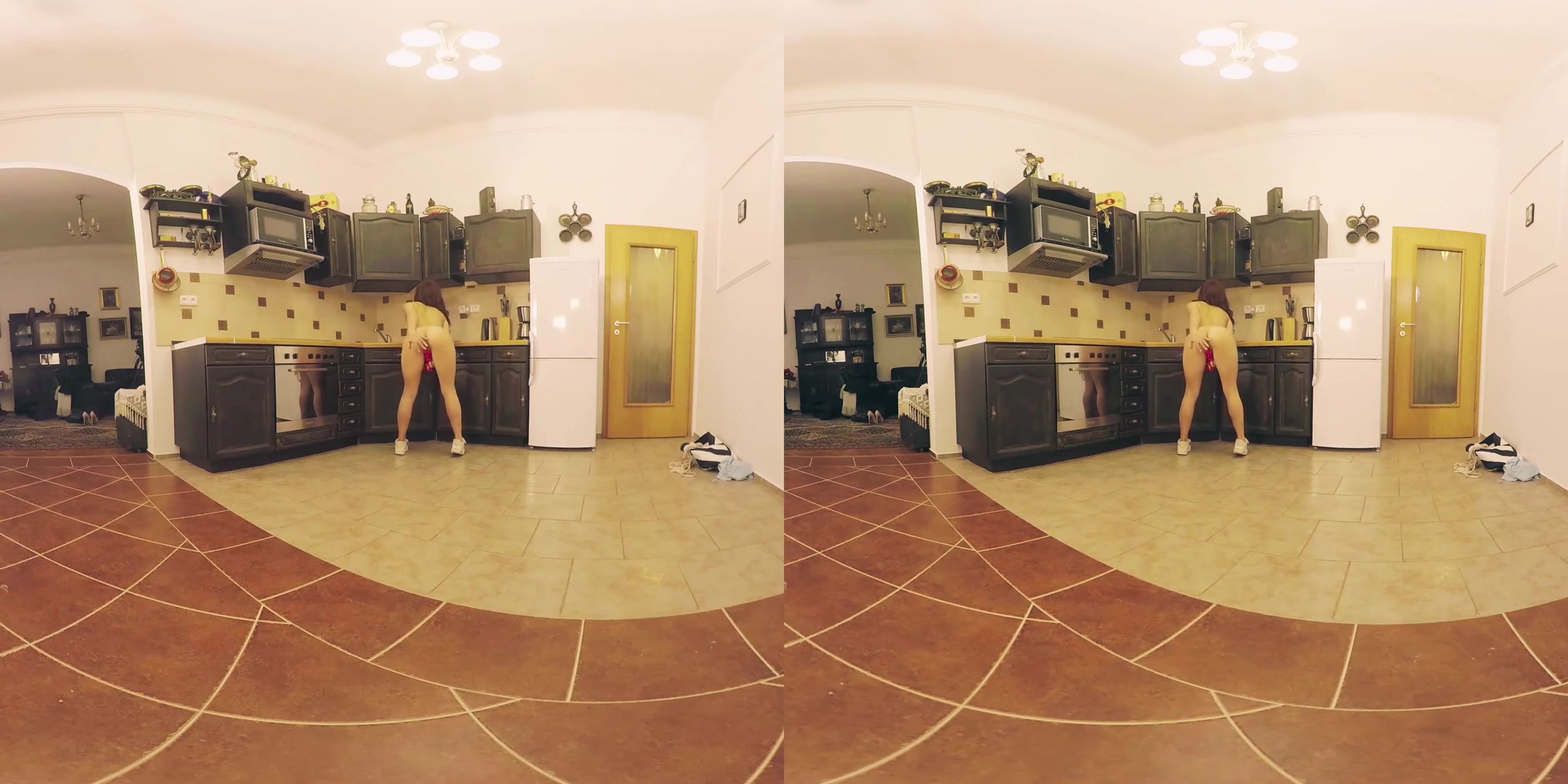 Danielle Bella in Danielle Bella Cums in the Kitchen - BravoModelsMedia