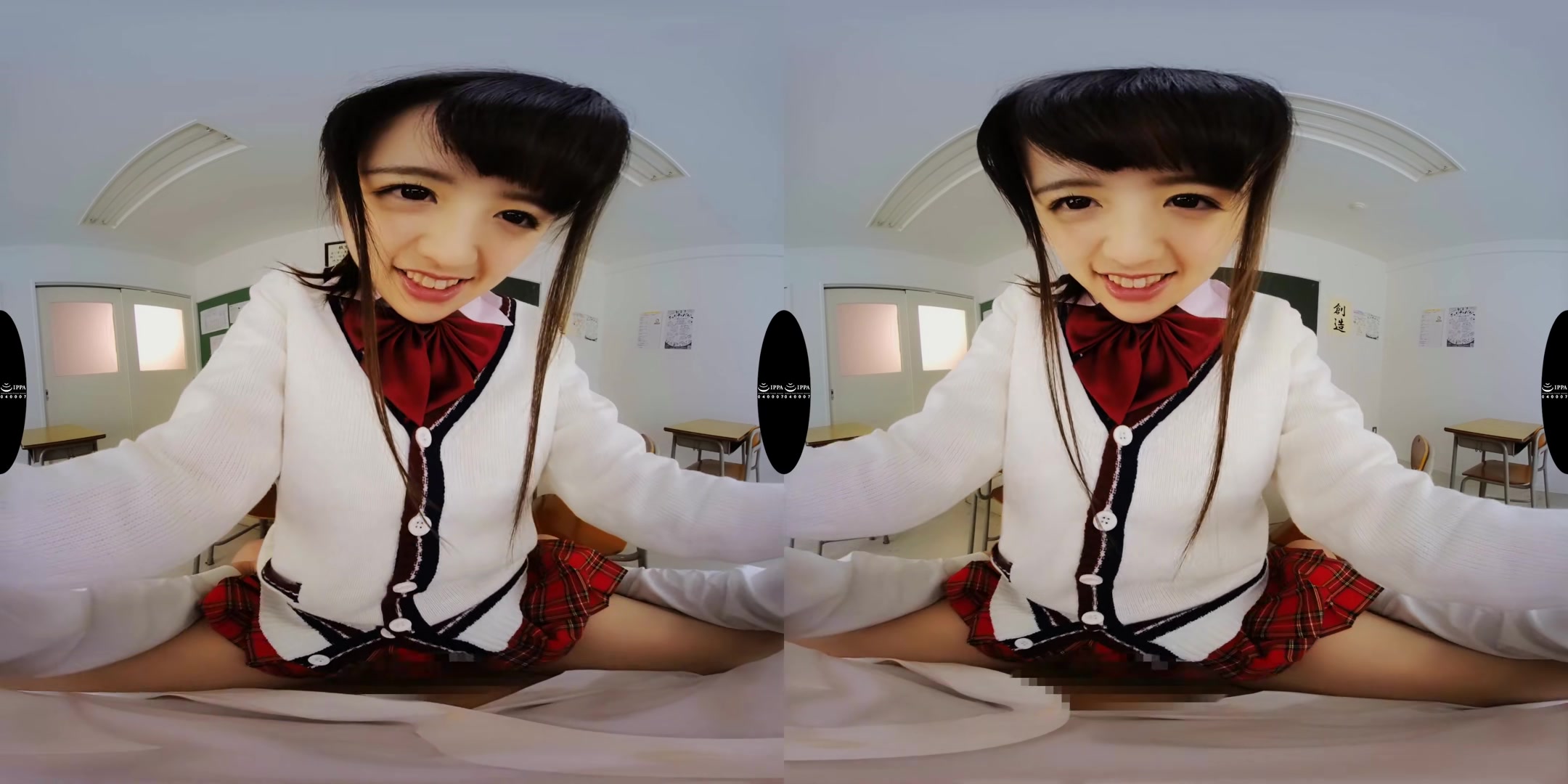 Moe Hazuki - What?! In the Classrom?! - TeppanVR